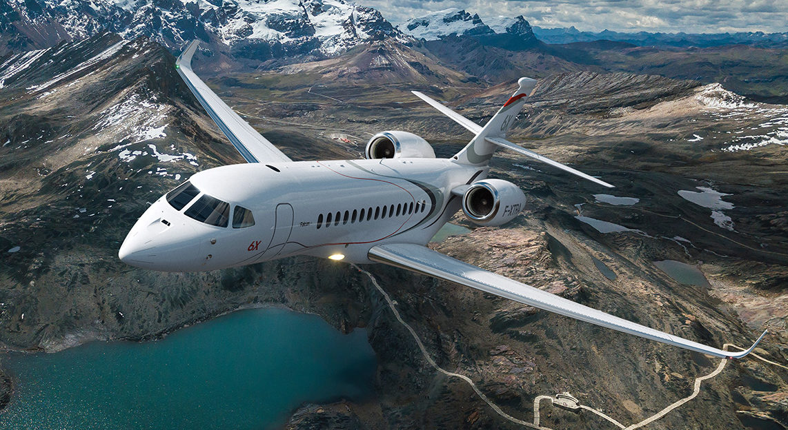 Atlantic City Dassault Falcon 6X Charter