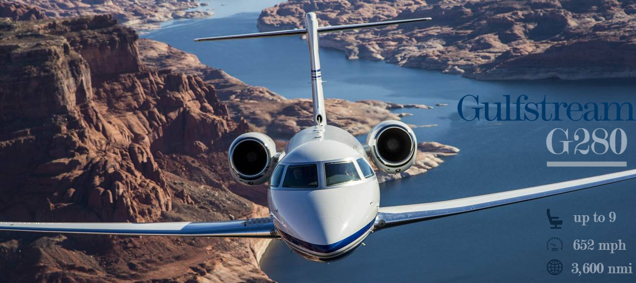 Atlantic City Gulfstream G280 Charter