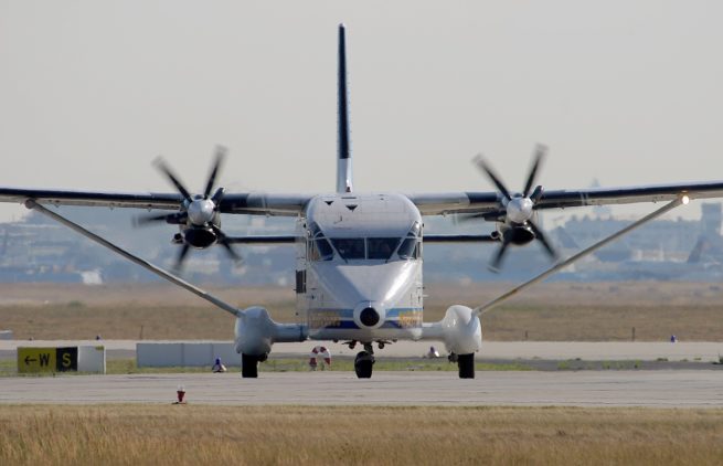 Shorts 360 cargo aircraft for Atlantic City charter