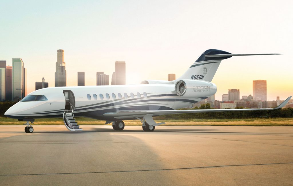 Atlantic City Cessna Citation Hemisphere Charter
