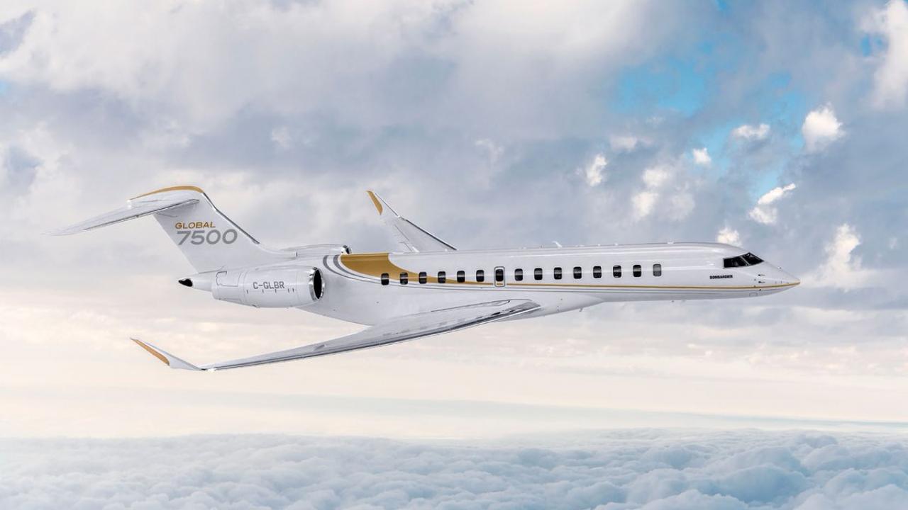 Atlantic City Bombardier Global 7500 Charter