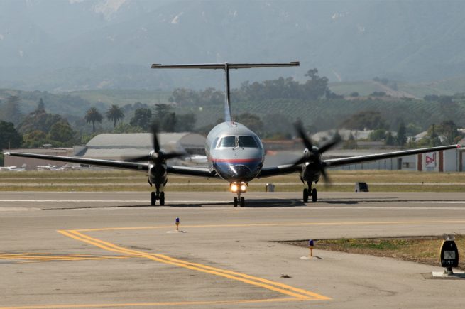 Embraer EMB-120 Brasilia view for Atlantic City charter
