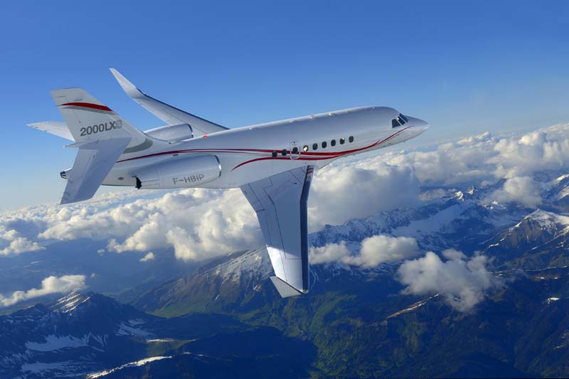 Atlantic City Dassault Falcon 2000LXS Charter