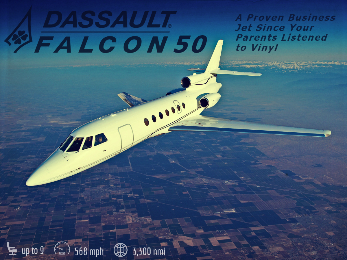 Atlantic City Dassault Falcon 50 Charter