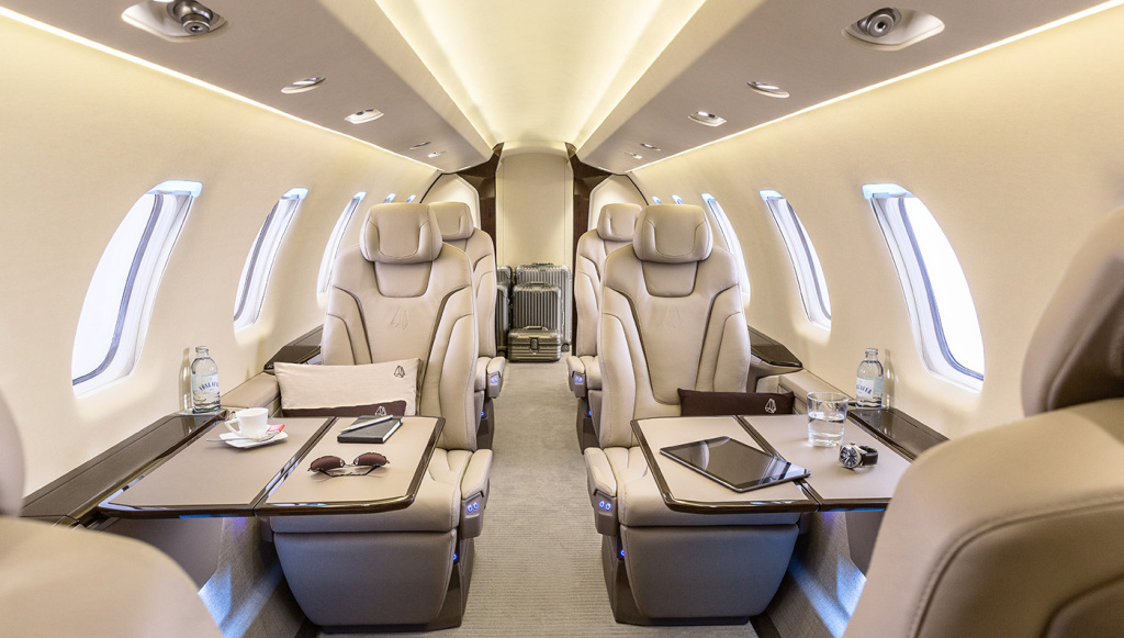 Pilatus PC-24 view for Atlantic City charter