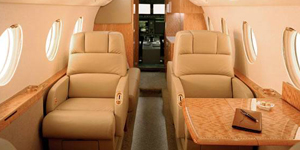 Gulfstream G100 / G150 cabin for Atlantic City charter