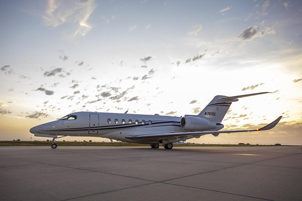 Cessna Citation Longitude cabin for Atlantic City charter