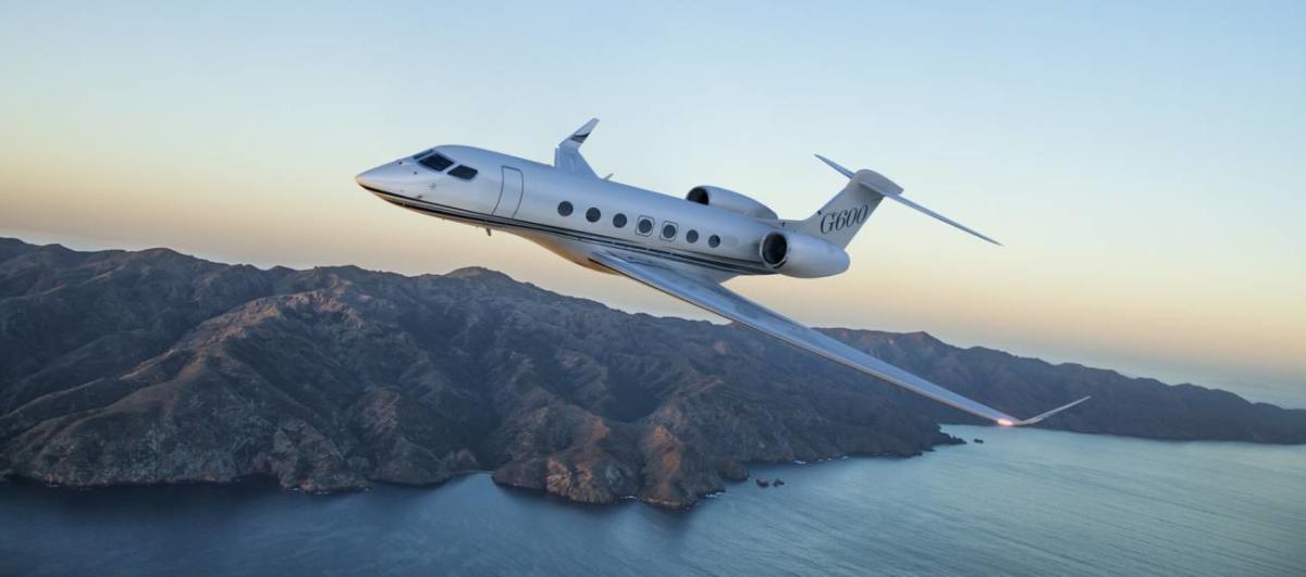 Gulfstream G600 view for Atlantic City charter