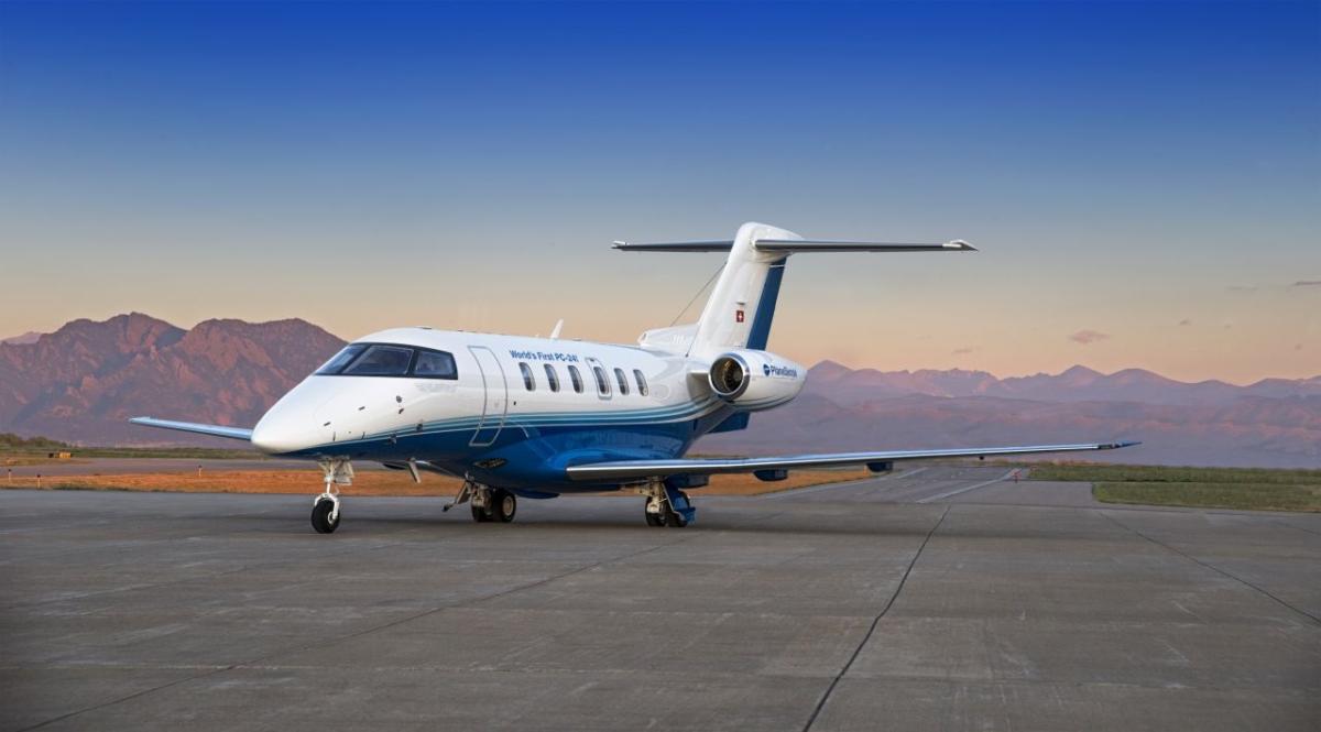 Pilatus PC-24 cabin for Atlantic City charter
